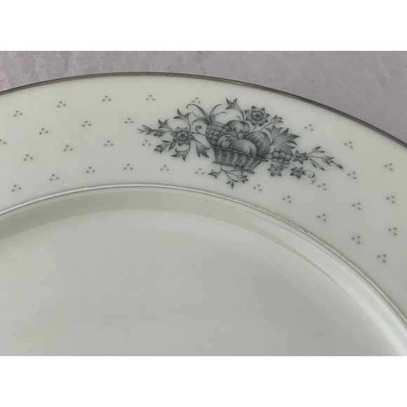 Lenox Beacon Hill China Pair Salad Plates 8 3/8″ Made 1961 to 1975 - Picture 3 of 7